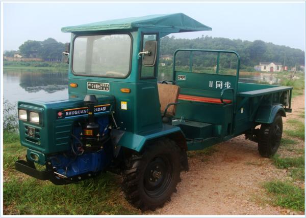 Buy cheap Light Weight Diesel Dump Truck , 4WD 2 Ton Dump Truck For Oil Palm Plantation from wholesalers