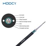 Armored Aerial Outdoor Fiber Optic Cable Double Parallel FRP / Steel Wire GYTXW
