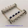 Buy cheap 4 Loop water SS manifold for central underfloor heating system , Under floor heating manifolds from wholesalers