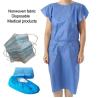 Buy cheap Dyed Non Woven Medical Textiles Protective Clothing Fabric Eco Friendly from wholesalers