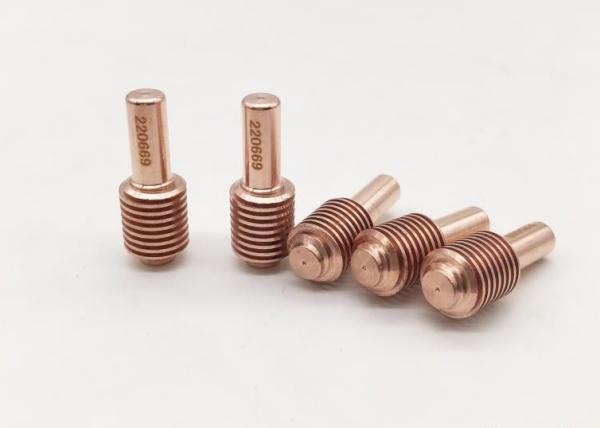 Buy cheap 220671 Nozzle 220669 Electrode Hypertherm Consumables For Powermax 45 from wholesalers