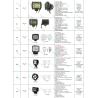 Buy cheap 9 inches 185W ARB led driving light high power round work lamp for 4x4 vehicles from wholesalers