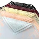 Mulan Jelly Film Waterproof Flower Packaging Paper 57*57cm Multiple Color for
