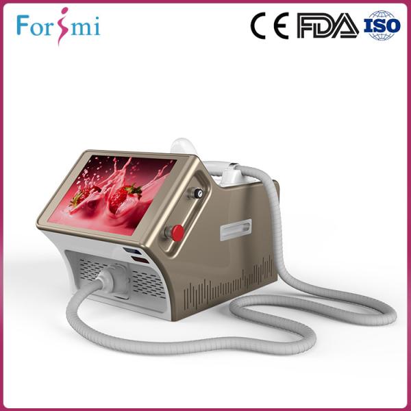 Quality 808nm diode laser hair removal machine15inch capacitive screen 1800W high power low risk for sale