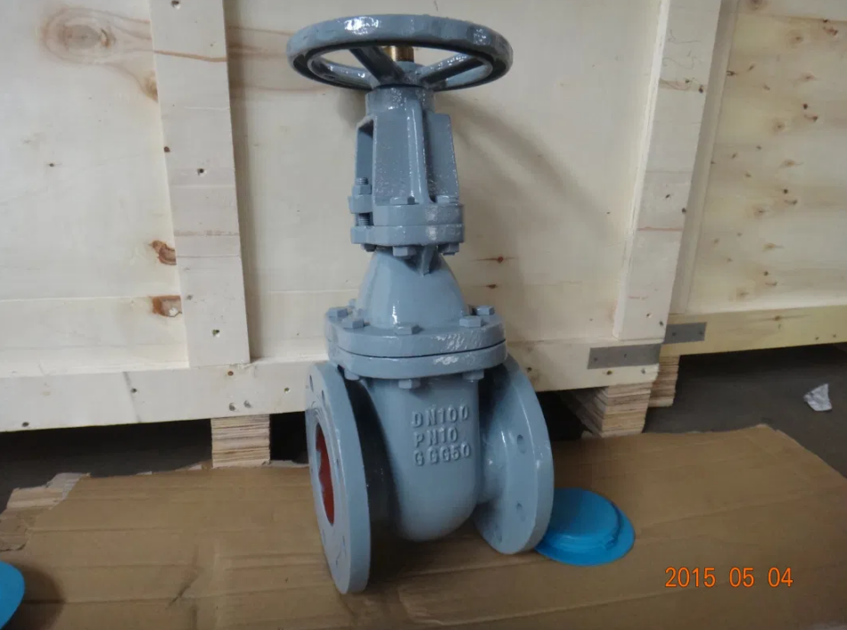 DIN3352 F4 Di GGG40/GGG50 Flanged End Metal Seal Gate Valve CUSTOMIZED Port Size