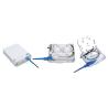 Buy cheap 1 Port 1pc Sc/Lc Fiber Optical Faceplate , Fiber Optic Distribution Box 115*86*23mm from wholesalers