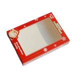 Chocolate Window Paper Ivory Small Cardboard Packaging Boxes CMYK PVC Christmas