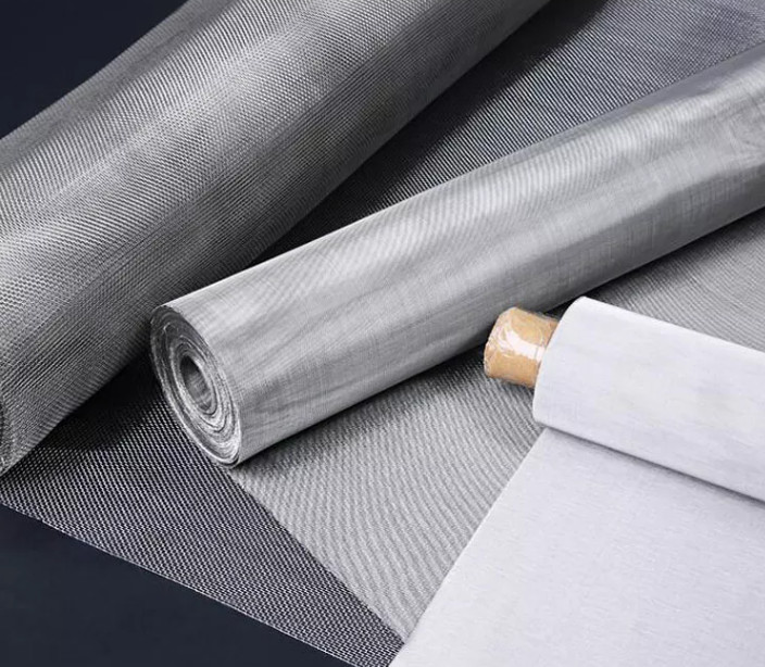 304 316 316l Stainless Steel Woven Wire Mesh 100-200 Screen Square Hole