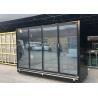 Buy cheap 3000mm 4 Solid Door Display Freezers 3120mm Cabinet Height 2080 Remote Type from wholesalers
