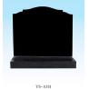 Buy cheap American Style black headstone from wholesalers