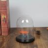 Buy cheap D30 x H30cm Handmade Large Glass Display Box Dome Cloche With Wood Base from wholesalers