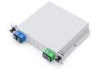 Singlemode Fiber Optic Cable Splitter PLC 2x4 2x8 2x16 Plastic Insert Cassette