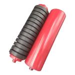 Conveyor Belt System Aging Resistance Red or Black Color Mining Steel Conveyor