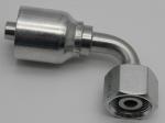High Pressure BSP Hydraulic Fittings / Hydraulic Elbow Fittings Ferrule Shape