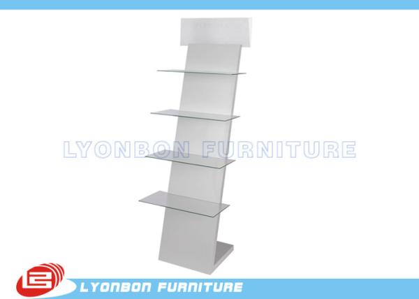 Buy cheap MDF Glass And wooden display stands with Printing logo / Shop products present from wholesalers