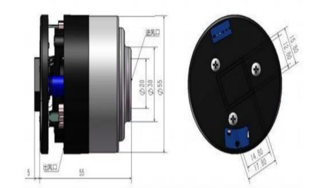 Brushless DC Vacuum Cleaner Motor 400W DC28.8V KG-5560C28.8 110000RPM 1