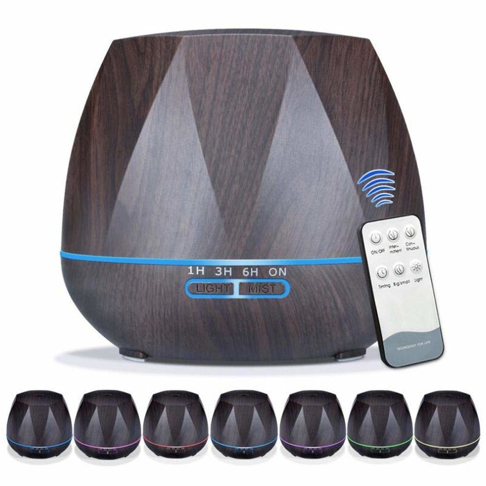 Wood Grain 14W 24V 650mA 550Ml Aroma Diffuser Humidifier