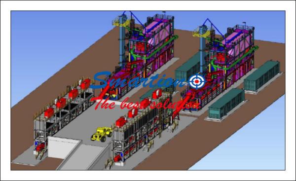 Buy cheap Module ISO 30TPH Clinker Silo Cement Plant from wholesalers