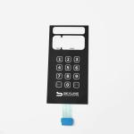 Metal Pust Button Backlight Membrane Switch Flexible For Electronic Products