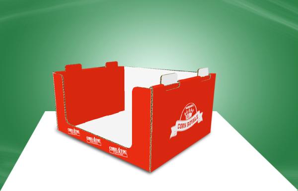 Buy cheap High Effective Cardboard Popcorn PDQ Tray / Countertop Cardboard Display Box from wholesalers