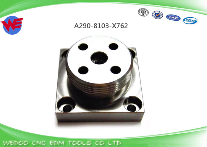 A290-8103-X762 A290-8103-Y762 Fanuc Wire EDM Wear Parts Guide Base 40x40x25mm
