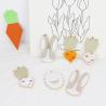 Buy cheap Sheep Bunny Personalised Silicone Teether BPA Free For Newborn Baby from wholesalers