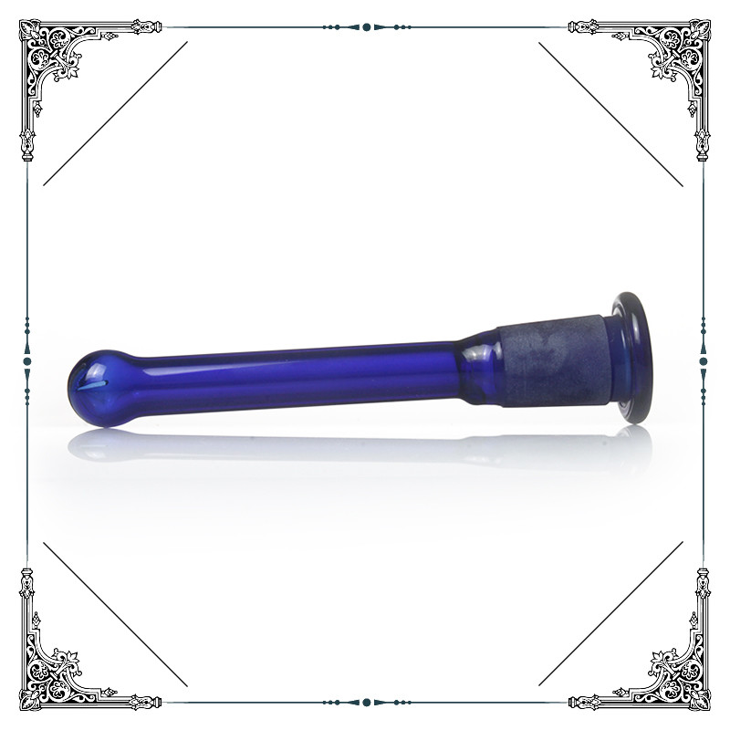 Smoking Hand Blown Downstems Blue For Water Pipes And Glass Bongs Hookah