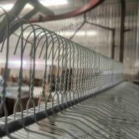 Buy cheap 18inch Notched Coated Wire Hangers For Laundry Service product