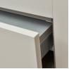 Buy cheap White Wall Complete Pvc Sheet Apartment Modular Kitchen Cabinets from wholesalers