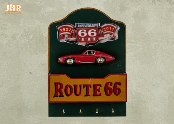Buy cheap Resin Car Wall Decor Wood Wall Envelope Holder Decorative Wall Plaques Pub Sign Green Color from wholesalers