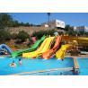 Buy cheap Hotel Resort Water Park Slide Fiberglass Water slide Aqua Theme Park Equipment from wholesalers