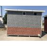 Buy cheap 2 Rooms Double Layer Windows 10m2 Prefabricated Modular Toilets from wholesalers