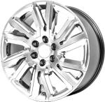 TUV 22 Inch GMC Denali Replica Wheels 5901 Gloss Black Chevy Tahoe Chrome Rims