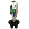 Buy cheap 24 Fibers FTTH Closure , Heat Shrinkable Joint Closure 300 X 188 Mm from wholesalers