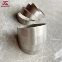 Buy cheap 2inch 3inch Gr2 Titanium Pie Cut For Exhaust Pipe product