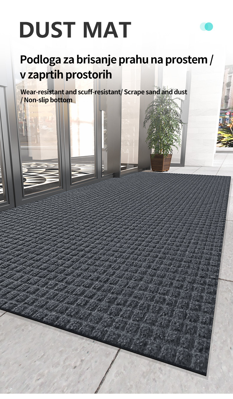 Tailorable Absorbent Entry Mat for Floor Protection in Scandinavian Design and More