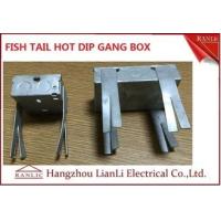 Buy cheap Hot Dip Finish GI Electrical Gang Box / Gang Electrical Box 3 inch by 3 inch product
