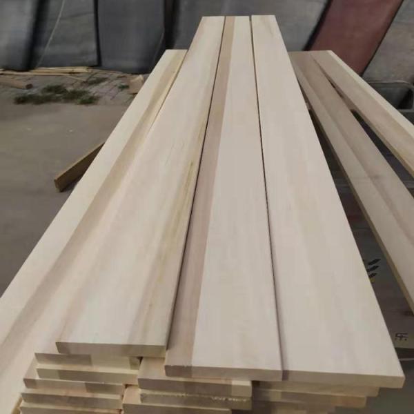 Malaysia Raw Material Pine And Paulownia Solid Wood Bed Slats For Heavy Duty