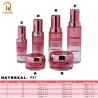 Buy cheap Empty Container Electroplated Pink Gradient Glass Cream Jar Wholesale Factory Direct Sale Cosmetics Package from wholesalers