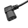 Buy cheap UL 3 Pin Extension Power Cord 7A 10A 125V JET Connector Black US Cable from wholesalers