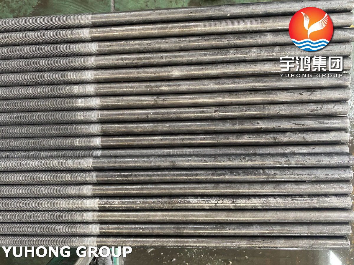 High Efficiency Heat Transfer Tube ASTM A179 Carbon Steel Low Fin Tube