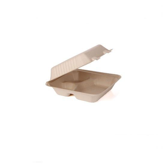 Buy cheap Sugarcane Bagasse Sushi Biodegradable Take Away Box Disposable For Restaurant from wholesalers
