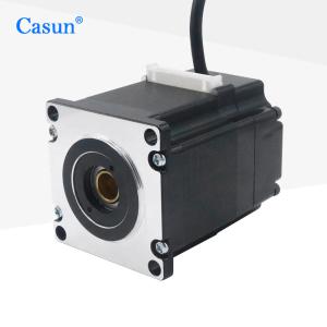 Wholesale NEMA 23 Hollow Shaft Stepper Motor 57x57x54mm For Bespoke Ball Screw Or Lead Screw from china suppliers