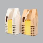 Buy cheap FSC French Caterpillar Bakery Paper Bag 50gsm-140gsm Recyclable Bread Baguette from wholesalers