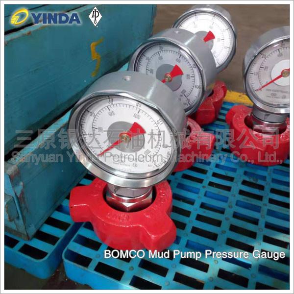 Buy cheap 380207192602500514 Mud Pump Pressure Gauge BOMCO YK-150 380207192402511514 from wholesalers