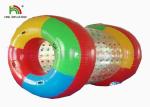 Red Clear PVC / TPU Adults Blow Up Water Walk On Toy With Durable PVC Tarpaulin