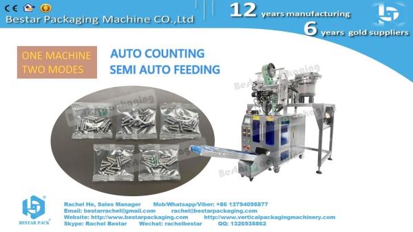 Buy cheap Bestar packaging machine working in automatic count and semi auto feeding modes from wholesalers