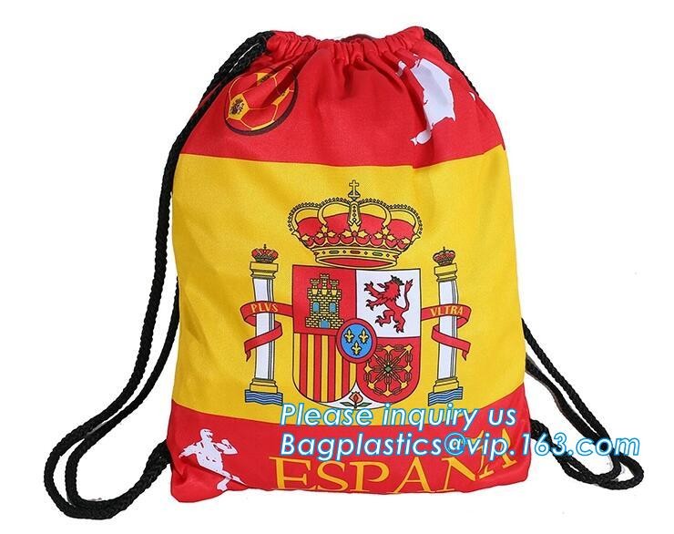 Polyester fabric drawstring bag /advertising pull rope backpack cloth bag /nylon shoulder pocket customization BAGEASE