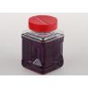 Buy cheap Flavoring Packaging Clear PET Jars With Hole In Cover International Standard from wholesalers