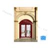 Buy cheap colorful window glass 22"*36 " Oxygenation resistance, brass, Modern style, unique Heat resistant from wholesalers
